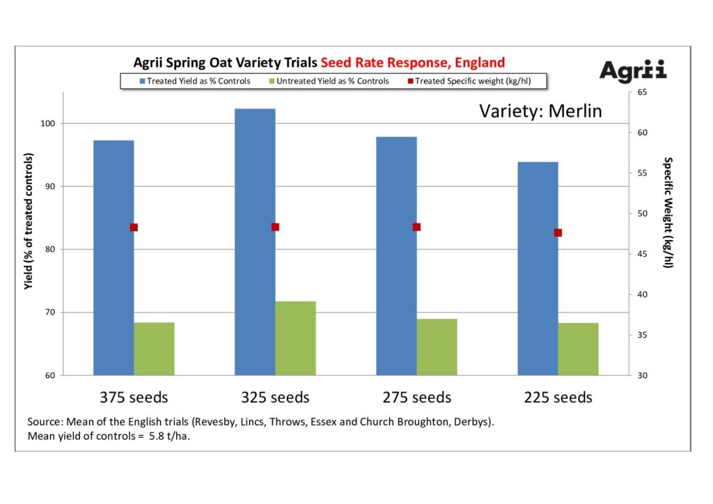 Spring oat sed rate