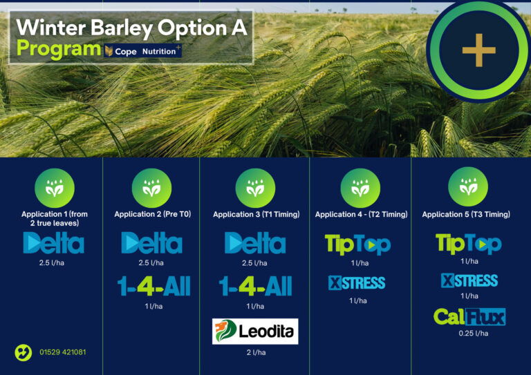 Winter Barley Option A Program - 1